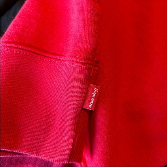 Supreme Big Arc Red Crewneck Sweatshirt Men’s Medium AUTHENTIC - Picture 4 of 5